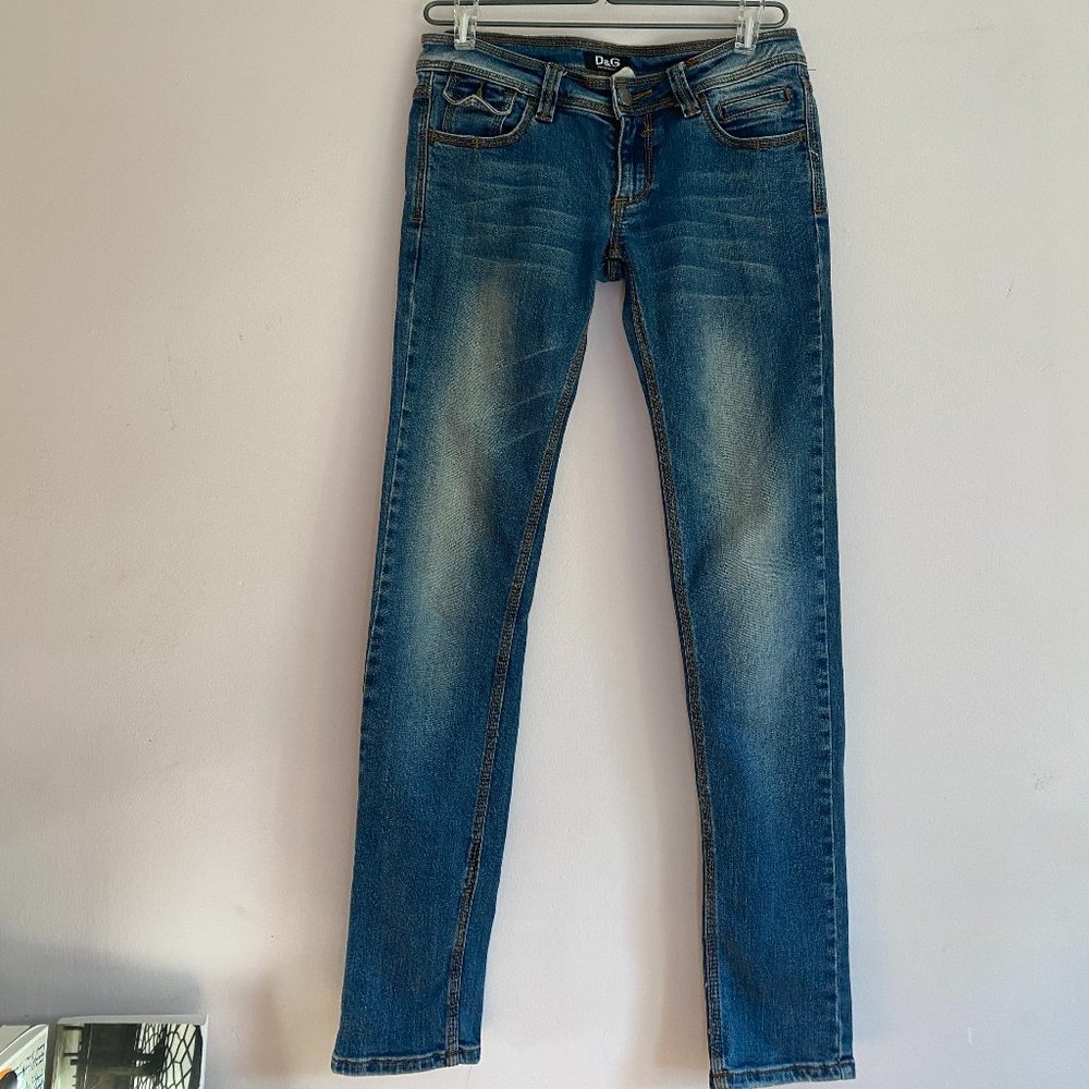 Dolce & Gabbana low rise jeans, size 28